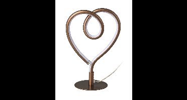 ETH Hartjes tafellampLovie anodic brown - 05-TL3071-02